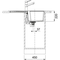 Мийка кухонна Franke Urban UBG 611-78