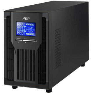 FSP Джерело безперебійного живлення Champ 1K, 1000VA/900W, LCD, USB, 3xSchuko image