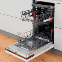 Посудомийна машина вбудована Whirlpool WSIO3O34PFEX