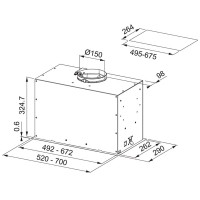 Витяжка Franke Box FBFE BK MATT A52 (305.0665.364)