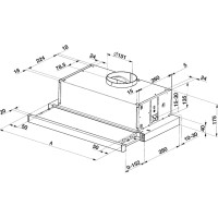 Вытяжка телескопическая Beko HNT61310X
