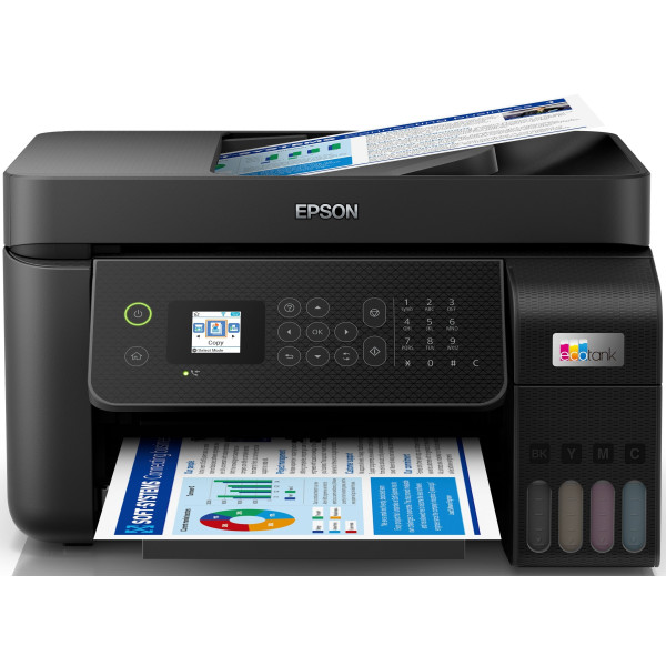 БФП Epson ink color A4 EcoTank L5290 33_15 ppm Fax ADF USB Ethernet Wi-Fi 4 inks (C11CJ65407)