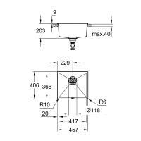 Мийка кухонна Grohe K700U 31653AT0