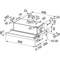 Витяжка телескопічна Franke Smart Telescopic FSM 601 [WH/GL]