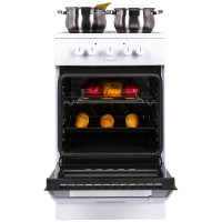 Hansa Плита електрична склокерамічна, 68л, 50x60см, білий