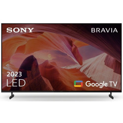 Телевізор 65" Sony LCD 4K 50Hz Smart GoogleTV Black (KD65X80L)