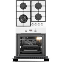 Комплект Hansa (духовка электрическая + поверхность газ на стекле) FCGW683299