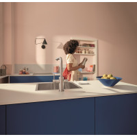 Комплект смесителя для кухни с выдвижным изливом Grohe Blue Pure Minta MO67530601DC