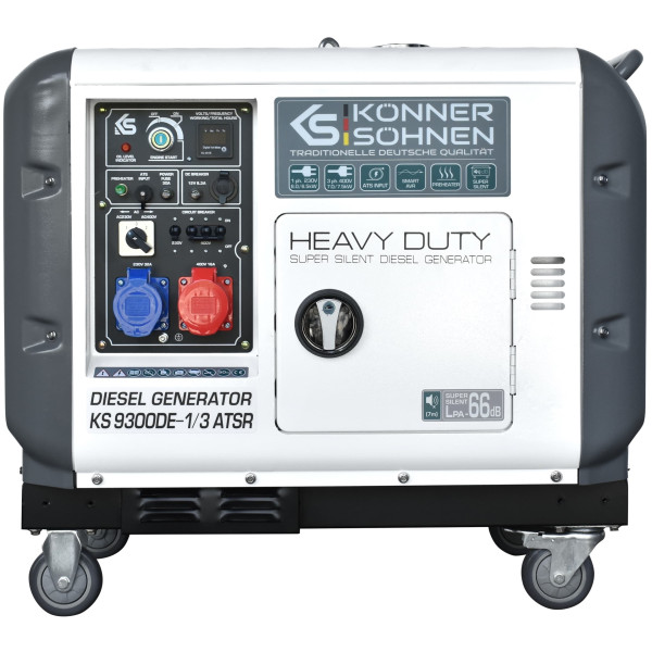 Генератор дизельный Könner & Söhnen KS 9300DE-1/3 ATSR