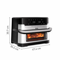 Мультипечь Tefal Dual Easy Fry Flex, 2700Вт (EY922DE0)