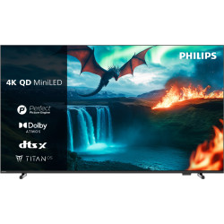 Телевізор 65" Philips MiniLED 4K 60Hz Smart Titan OS Black (65MLED820/12)
