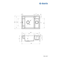 Мийка кухонна Deante Magnetic ZRM_A503