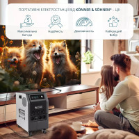 Портативная электростанция Konner&Sohnen KS 3000PS