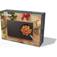 Gorenje Плитка настільна індукційна, комфорок - 2 по 2кВт, керування - сенсорне, таймер, чорний