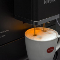 Nivona Кавамашина автоматична CafeRomatica NICR 930, 1455 Вт., резервуар для води 1.8 л., 15 Бар., сенсор, капучінатор, чорний.