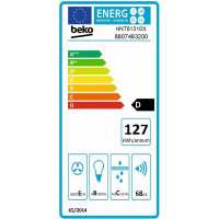 Вытяжка телескопическая Beko HNT61310X
