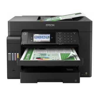 БФП ink color A3 Epson EcoTank L15150 32_22 ppm Fax DADF Duplex USB Ethernet Wi-Fi 4 inks Pigment (C11CH72404) image
