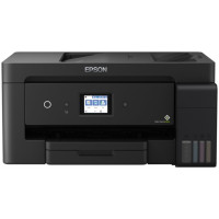 БФП ink color A3 Epson EcoTank L14150 38_24 ppm Fax ADF Duplex USB Ethernet Wi-Fi 4 inks Black Pigment (C11CH96404)