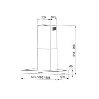 Витяжка Т-подібна Faber TSP X A60 2LS