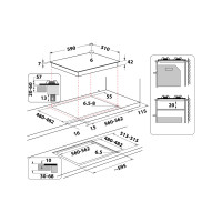 Варильна поверхня Whirlpool GOFL629/NB1