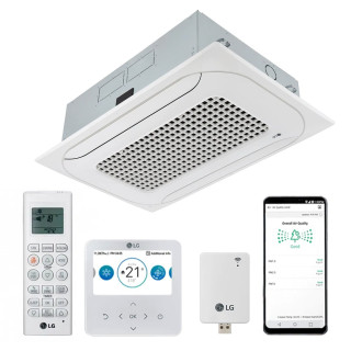 Кассетный 2-поточный блок LG ARNU24GTSC4 image