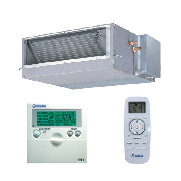 Канальний блок високого тиску Sakata SCDH-36MS-V (High Static Pressure)