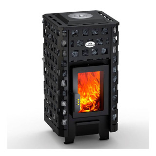 Піч опалювально-варильна Новаслав Вертикаль каміння ПОВ-100 ВК image