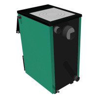 Твердотопливный котел Zubr Eko 10 кВт с плитой
