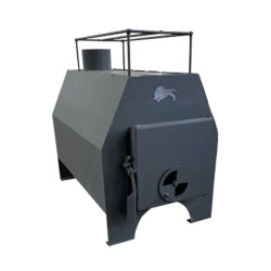 Дров'яна піч-буржуйка Zubr 9 кВт