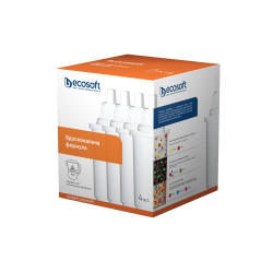 Комплект універсальних картриджів 3+1 ECOSOFT для фільтрів-глечиків