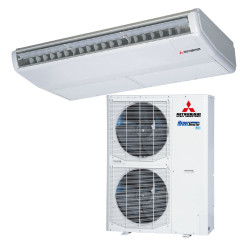 Підлогово-стельовий кондиціонер Mitsubishi Heavy FDE100VH/FDC100VSX-W Hyper Inverter (380 В)