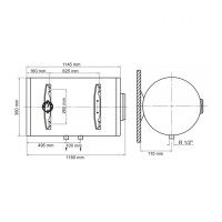 Бойлер Arti WHH Slim Dry 80L/2 (602240)