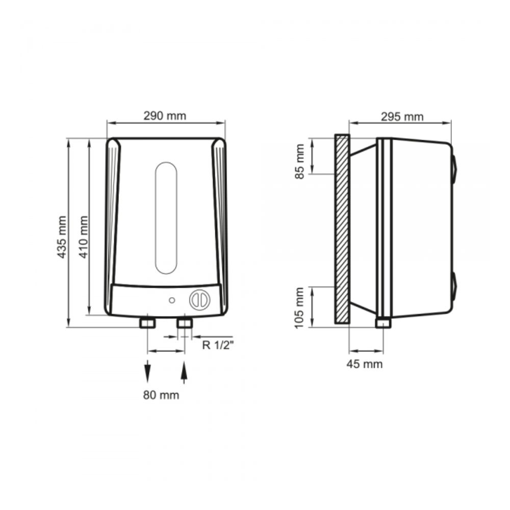 Бойлер Arti WH Compact SA 10L/1 (602203)