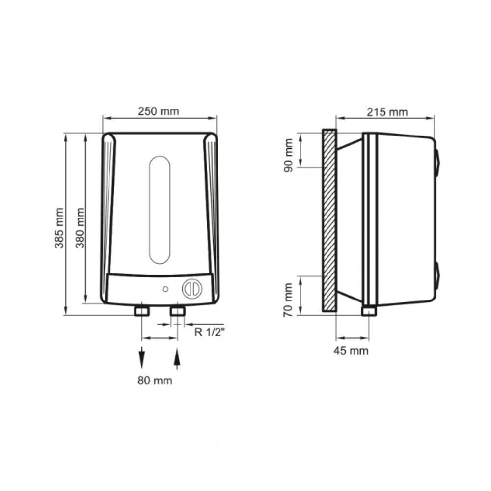 Бойлер Arti WH Compact SA 5L/1 (602200)
