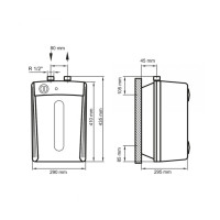 Бойлер Arti WH Compact SU 10L/1 (602202)