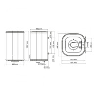 Бойлер Arti WH Cube 120L/1 (602258)