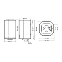 Бойлер Arti WH Cube Dry 150L/2 (602264)