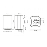 Бойлер Arti WH Cube Dry 50L/2 (602260)