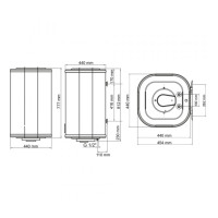 Бойлер Arti WH Cube Dry 80L/2 (602261)