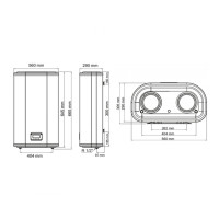 Бойлер Arti WH Flat Dry 50L/2 (602252)