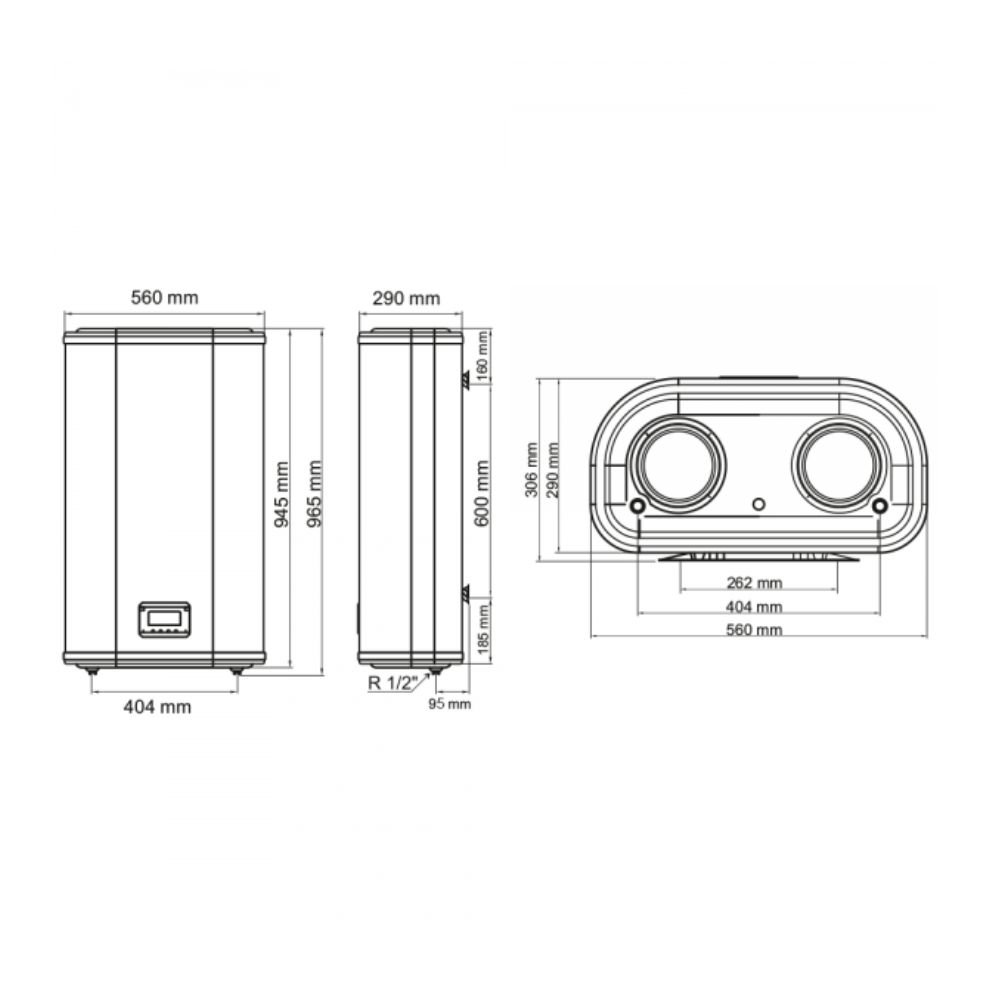 Бойлер Arti WH Flat M 100L/2 (602251)