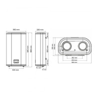 Бойлер Arti WH Flat Е 80L/2 (602247)