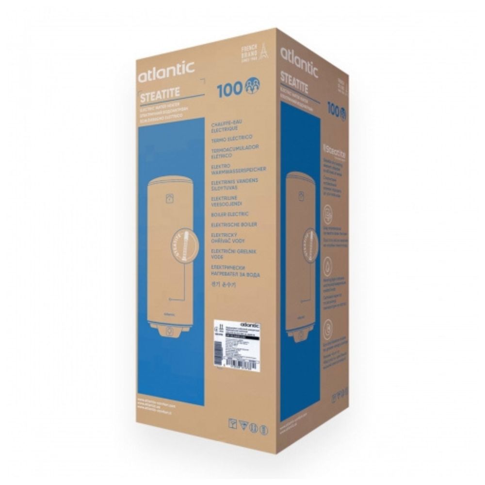 Бойлер Atlantic Steatite Elite VM 100 D400S-2-BC (1500W)