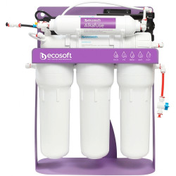 Система зворотного осмосу Ecosoft P'URE Alkafuse MO675MALCPSECO на металевій рамі