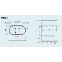 Бойлер Quartz Levada 100 V