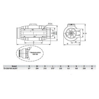 Канальный вентилятор Soler&Palau SILENT TD 250/100