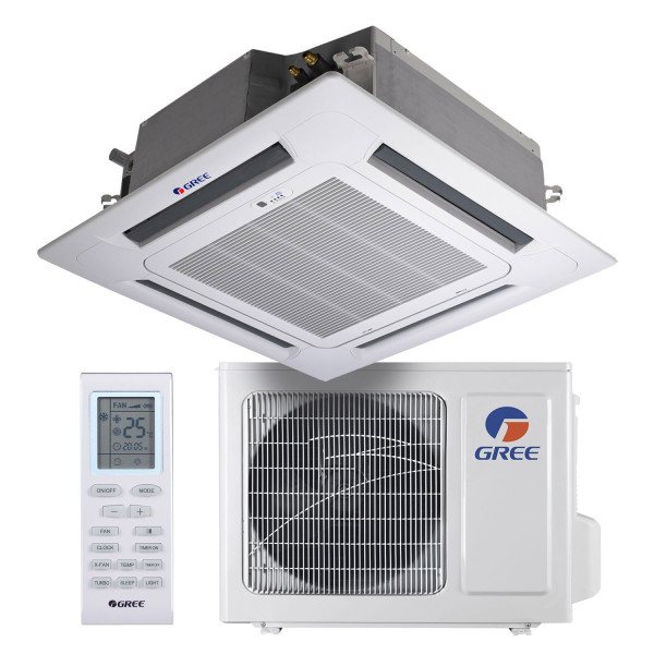 Кассетный кондиционер Gree GKH12K3FI/GUHD12NK3FO U-Match Inverter