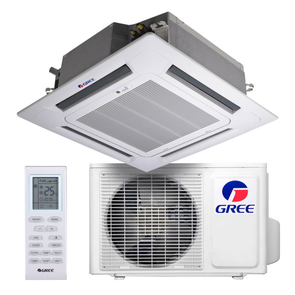 Кассетный кондиционер Gree GKH18K3FI/GUHD18NK3FO U-Match Inverter