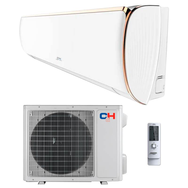 Кондиционер Cooper&Hunter DAYTONA INVERTER White/Gold (WI-FI) CH-S24FTXDG