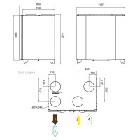 Припливно-витяжна установка Systemair SAVE VTC 700 R/L